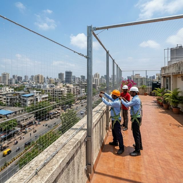 Terrace Safety Nets Coimbatore